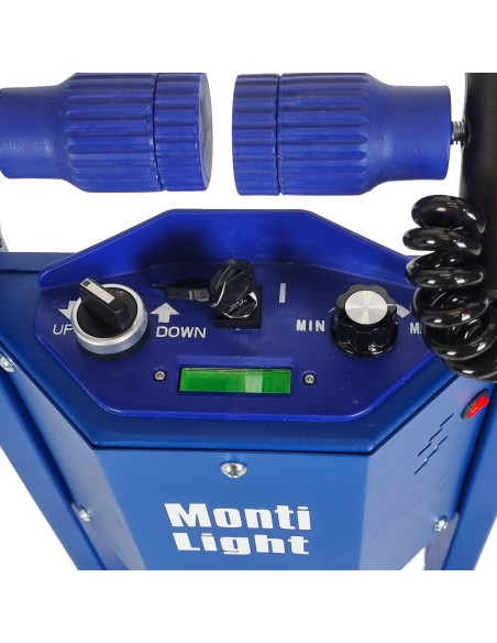 Elektrischer Treppensteiger Monti Light - Übersichtliche Konsole mit Akkuladestand für einfache Bedienung