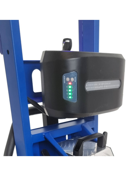 Monti Light Treppensteiger elektrisch - Abnehmbarer Lithium Ionen Akku mit Ladestandanzeige