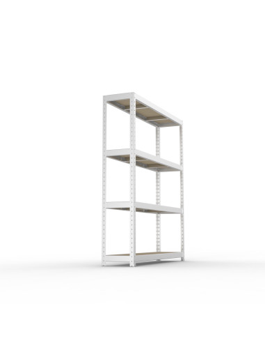 Weitspannregal META Speed Rack - verzinkt - mit Spanplattenböden