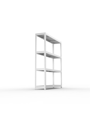 Weitspannregal META Speed Rack - verzinkt - mit Stahlpaneelen