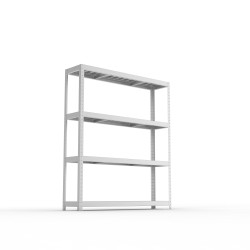 Weitspannregal META Speed Rack - verzinkt - mit Stahlpaneelen 2