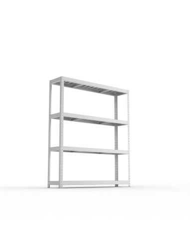 Weitspannregal META Speed Rack - verzinkt - mit Stahlpaneelen