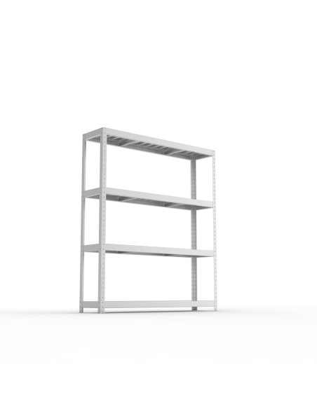 Weitspannregal META Speed Rack - verzinkt - mit Stahlpaneelen