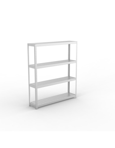 Weitspannregal META Speed Rack - verzinkt - mit Stahlpaneelen