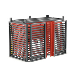 Schubfachregal für Bleche - leicht 2