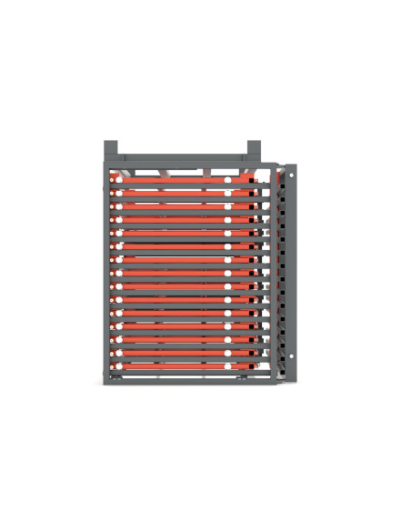 Schubfachregal für Bleche - leicht