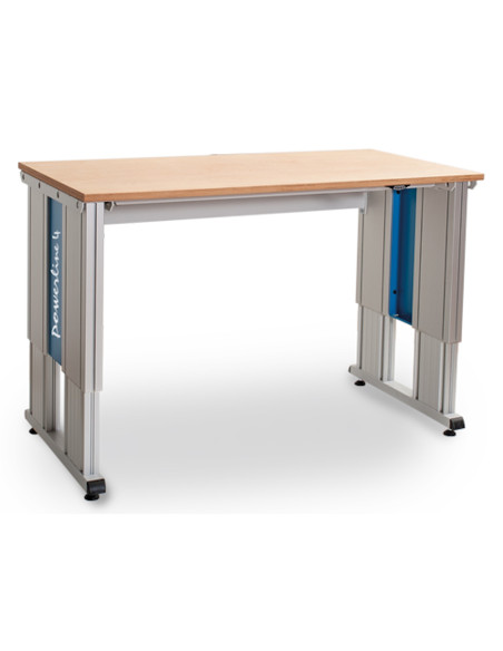 Elektrisch höhenverstellbarer Tisch mit 4-Fuß Powerline 4