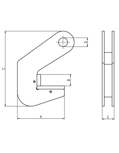 Rohr-Hebeklemme PPC