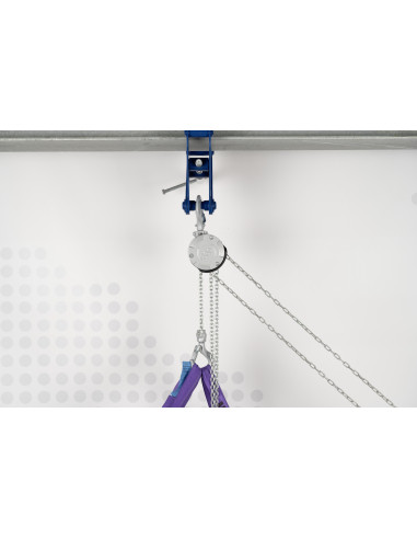 Mini Alu-Flaschenzug PAC360 - 1-strängig