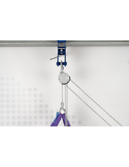 Mini Alu-Flaschenzug PAC360 - 1-strängig