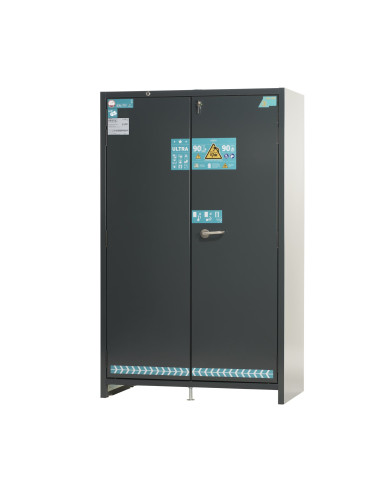 Sicherheitsschrank für Lithium-Ionen-Batterien ION-ULTRA-90 - Asecos