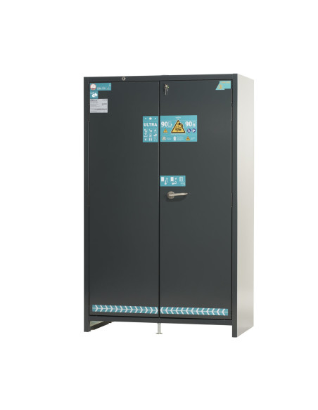 Sicherheitsschrank für Lithium-Ionen-Batterien ION-ULTRA-90 - Asecos