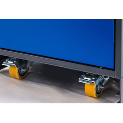 Rollensatz für Sockel für Sicherheits-Unterbauschrank ION-CORE-90