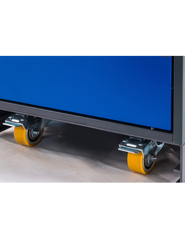 Rollensatz für Sockel für Sicherheits-Unterbauschrank ION-CORE-90