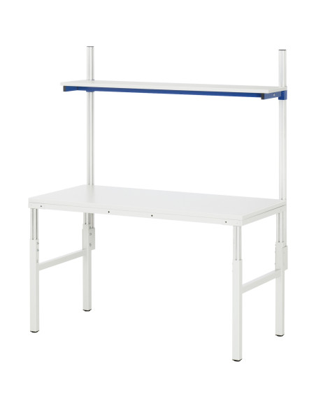 Arbeitstische Etagenbord mit Melamin-Platte 22 mm