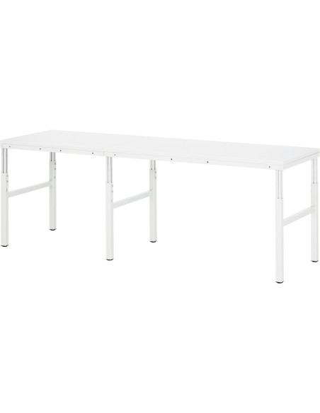 Arbeitstische Basis "Serie E" mit Melamin-Platte 22 mm