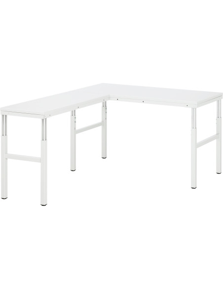 Arbeitstische Basis "Serie E" mit Melamin-Platte 22 mm