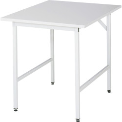 Höhenverstellbarer Arbeitstisch "Serie Jerry" mit Melamin 22 mm