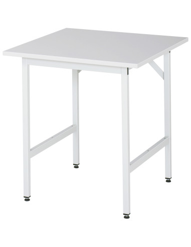 Höhenverstellbarer Arbeitstisch "Serie Jerry" mit Melamin 22 mm