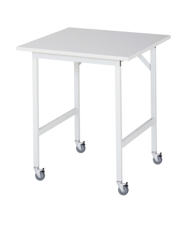 Fahrbarer Arbeitstisch "Serie Jerry" mit Melamin 22 mm