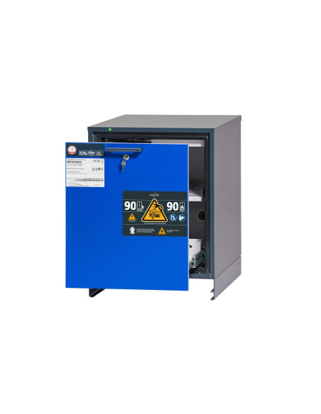 Unterbau-Sicherheitsschrank für Lithium-Ionen-Batterien ION-CORE-90 - Asecos