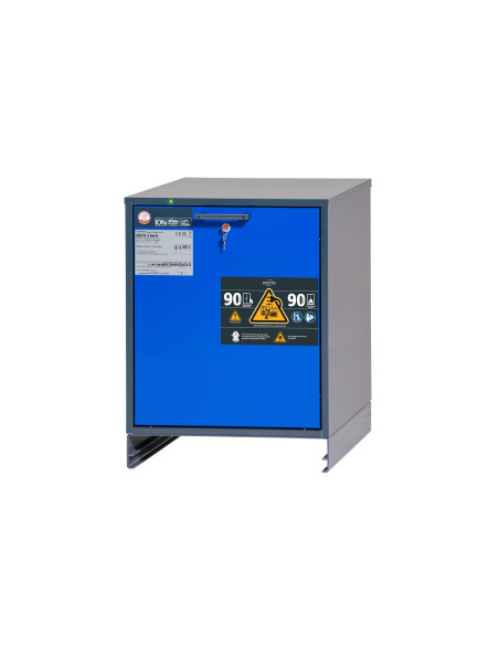 Unterbau-Sicherheitsschrank für Lithium-Ionen-Batterien ION-CORE-90 - Asecos