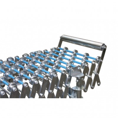 Endanschlag für Rollenbahnen und Röllchenbahnen