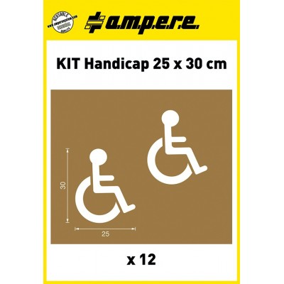 Schablonen Kit Handicap 250 x 300 mm