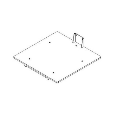 Plattform PEHD - 495 x 495 mm -  für Inox 90 und Impox 70