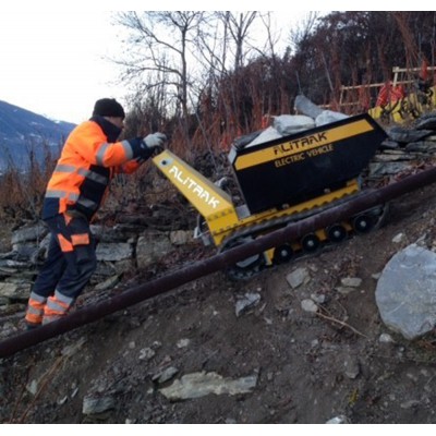 Alitrak DCT-300 - Elektrokipper auf Raupen