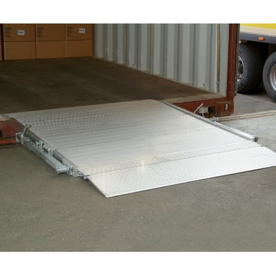 Mobile Überladebrücke Typ HF aus Aluminium