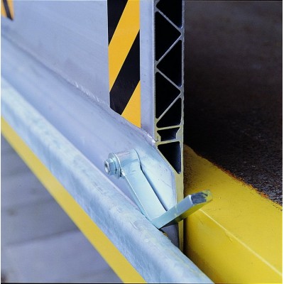 Rampenverschiebbare Alu-Ladebrücke