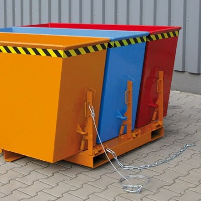 Kippbehälter Sortiersystem