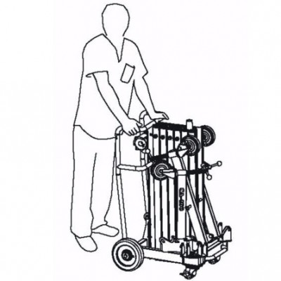 Elektrischer Glaslift CA400GL, 120 kg