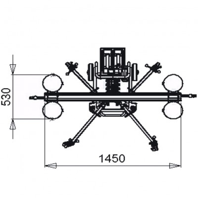 Elektrischer Glaslift CA400GL, 120 kg