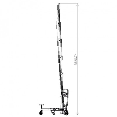 Elektrischer Montagelift CA400P bis 180 kg
