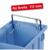 Auszugsicherung für Regalkästen