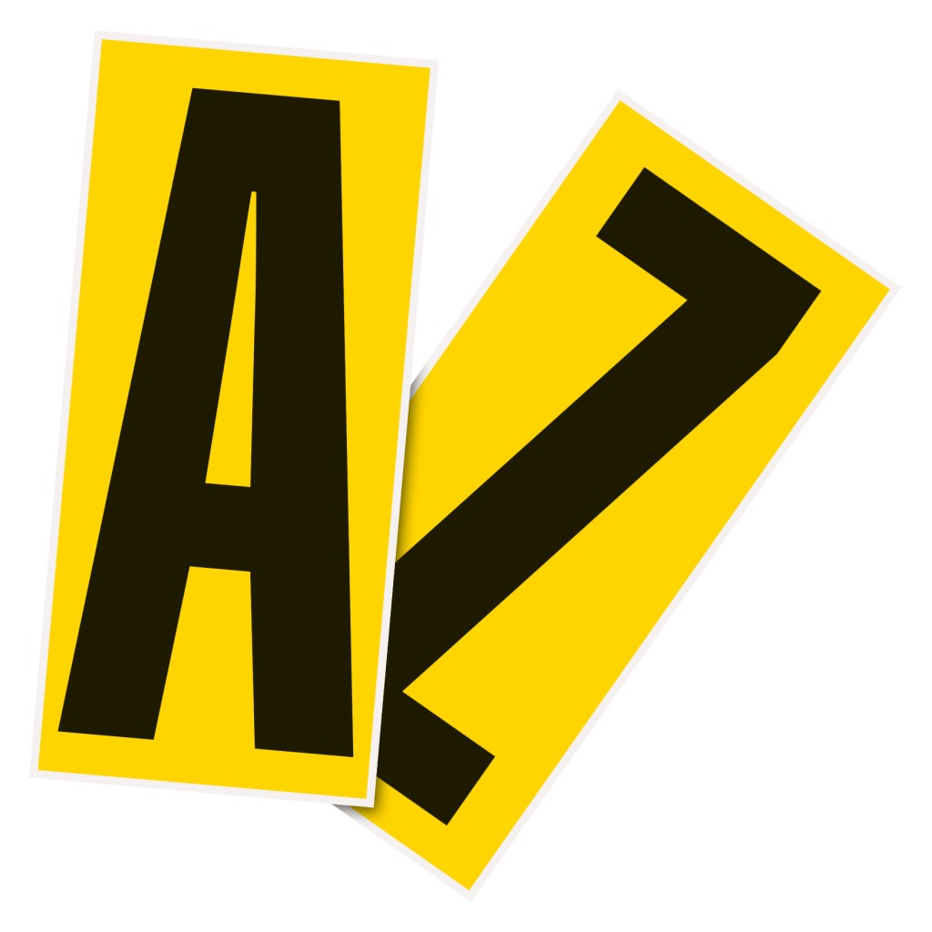 Selbstklebende Buchstaben A-Z - Bartels Online Shop
