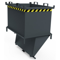 Automatischer Klappbodenbehälter