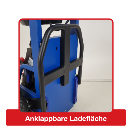 Anklappbare Ladefläche